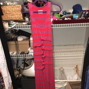 Nicole Miller long maternity dress